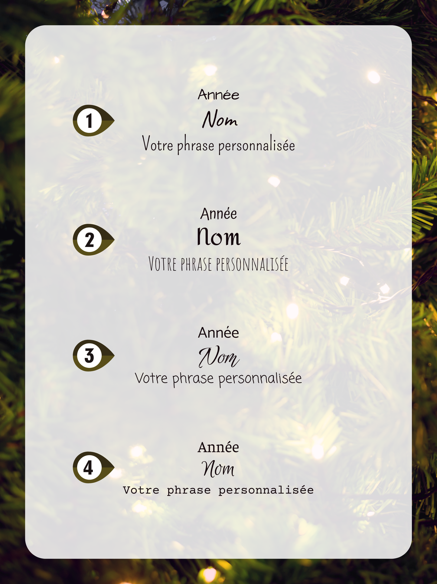 Ornement de Noël en bois – “Notre premier Noël dans notre nouvelle maison” | Décoration personnalisée