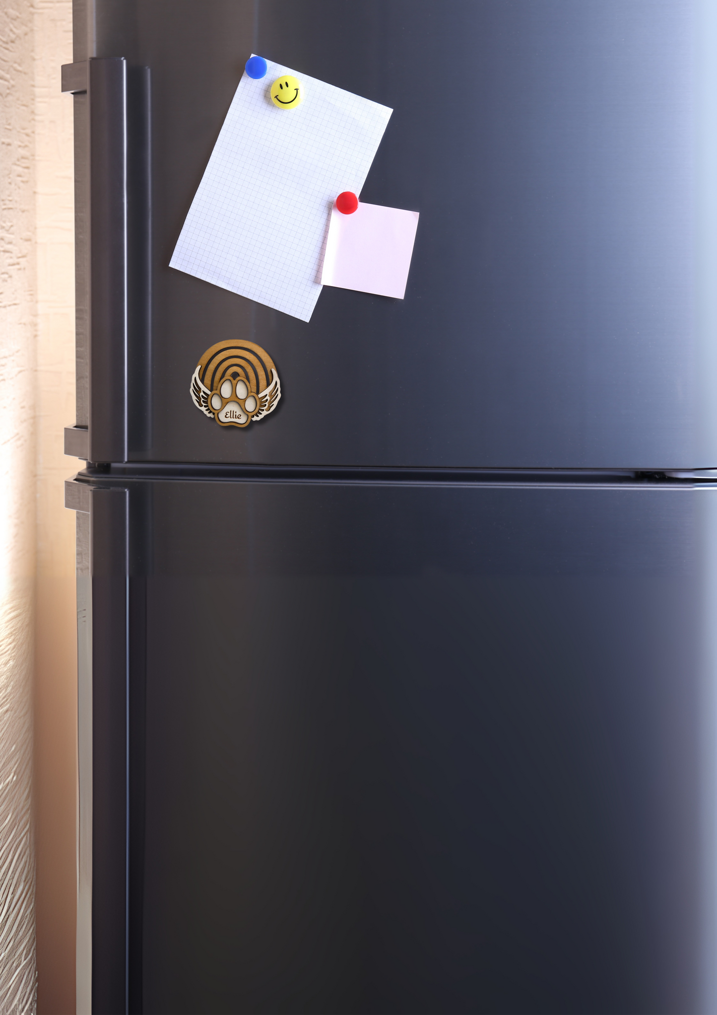 Magnet commémoratif 'Patte de Chien' | Souvenir artisanal pour deuil animalier