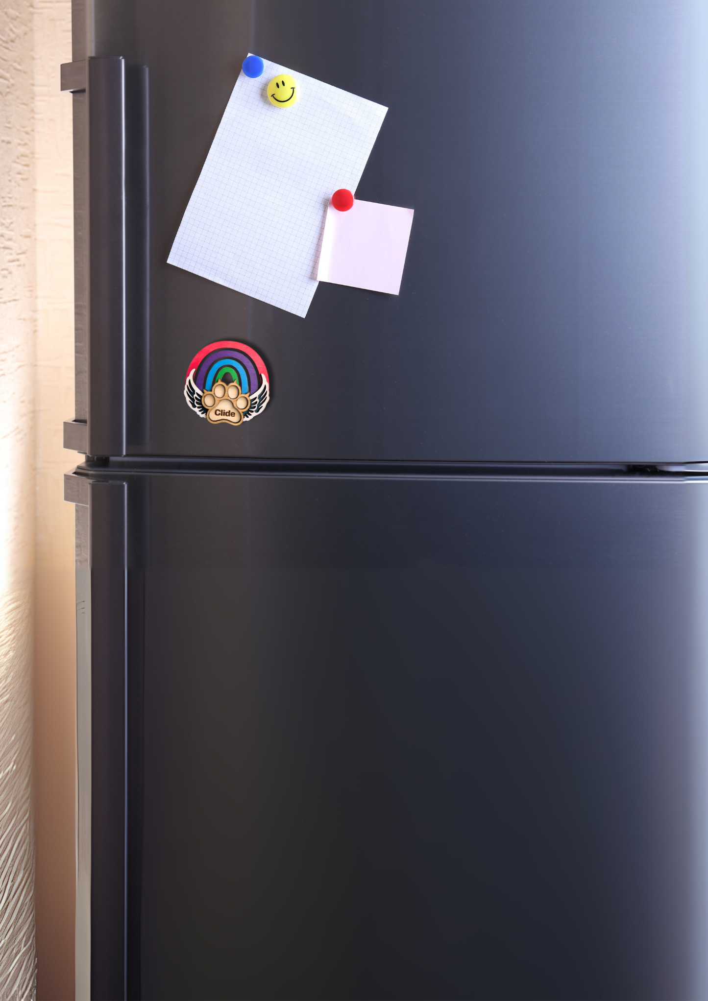 Magnet commémoratif 'Patte de Chat' | Souvenir artisanal pour deuil animalier